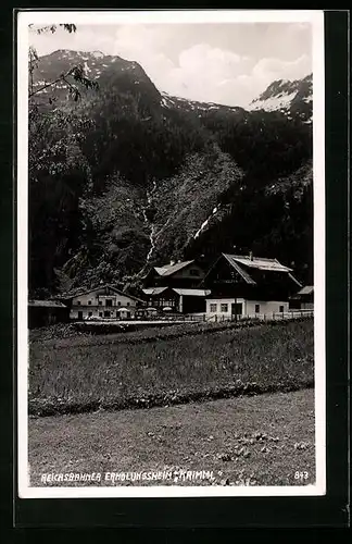 AK Krimml, Reichsbahner Erholungsheim Krimml