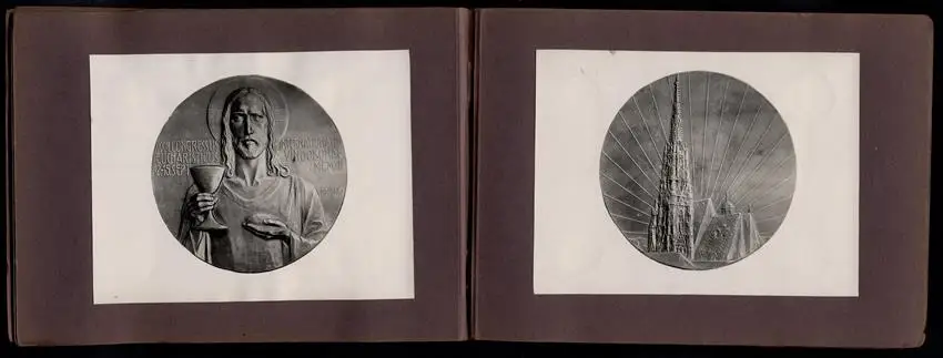 Fotoalbum mit 23 Fotografien, Ansicht Wien, Eucharistische Festwoche 1912, Kaiser Franz Joseph I., Josef Neumayer u.a. 11