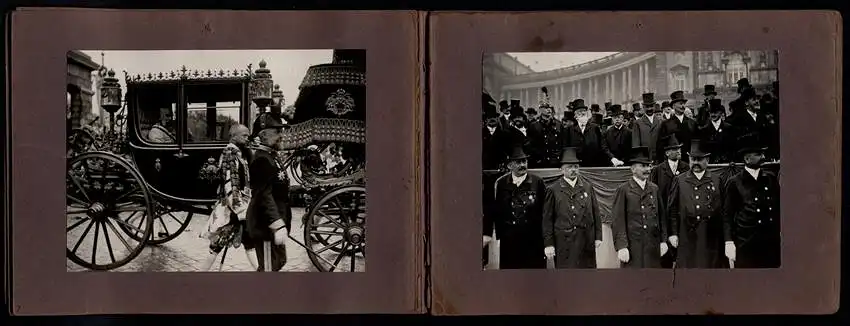 Fotoalbum mit 23 Fotografien, Ansicht Wien, Eucharistische Festwoche 1912, Kaiser Franz Joseph I., Josef Neumayer u.a. 6