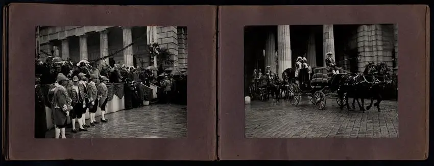 Fotoalbum mit 23 Fotografien, Ansicht Wien, Eucharistische Festwoche 1912, Kaiser Franz Joseph I., Josef Neumayer u.a. 7