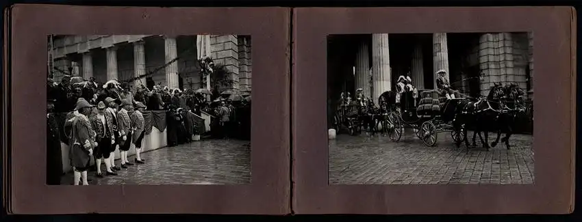 Fotoalbum mit 23 Fotografien, Ansicht Wien, Eucharistische Festwoche 1912, Kaiser Franz Joseph I., Josef Neumayer u.a. 7