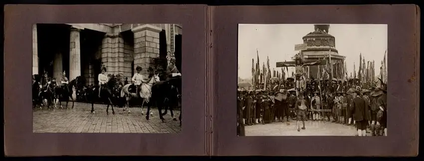 Fotoalbum mit 23 Fotografien, Ansicht Wien, Eucharistische Festwoche 1912, Kaiser Franz Joseph I., Josef Neumayer u.a. 8