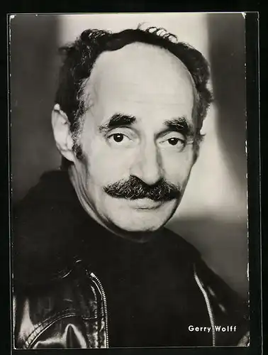 AK Schauspieler Gerry Wolff mit Schnurrbart
