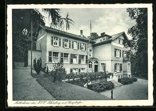 AK Schönberg a. d. Bergstrasse, Mütterheim der NSV