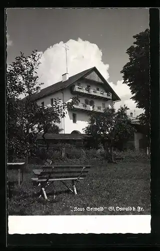 AK St. Oswald b. Fr., Hotel Haus Seiwald