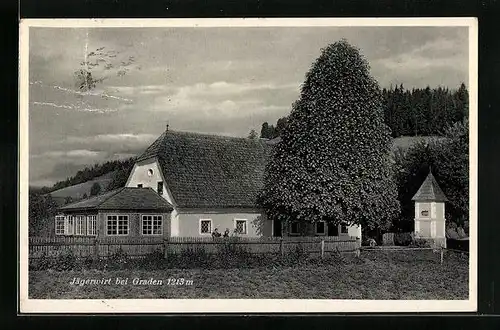 AK Graden / Köflach, Gasthaus Jägerwirt