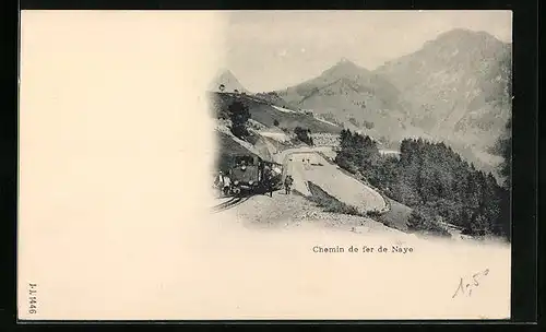 AK Chemin de fer de Naye, Bergbahn