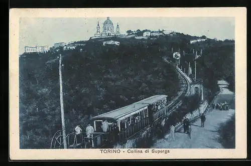 AK Torino, Collina di Superga, Bergbahn