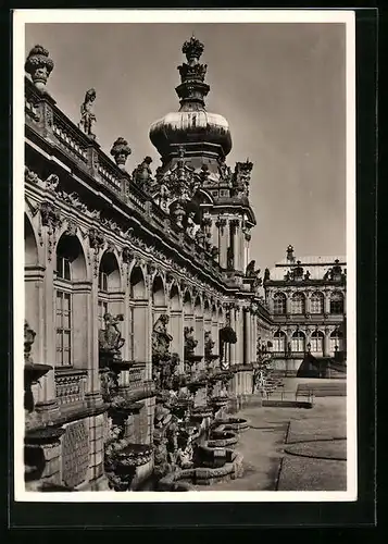 Foto-AK Deutscher Kunstverlag, Nr. 47: Dresden, Zwinger, Hofseite