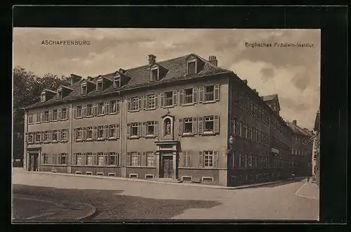 AK Aschaffenburg, Englisches Fräulein-Institut