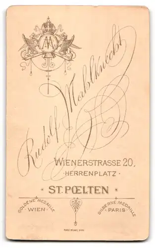 Fotografie Rudolf Mahlknecht, St. Pölten, Wienerstrasse 20, Portrait Bischof Johannes Rössler mit Kruzifix