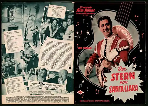 Filmprogramm IFB Nr. 4489, Der Stern von Santa Clara, Vico Torriani, Ruth Stephan, Regie: Werner Jacobs