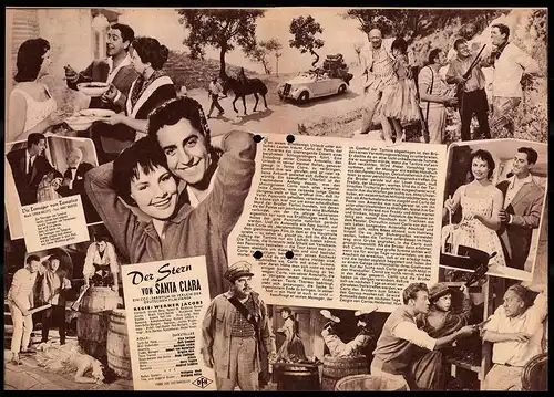 Filmprogramm IFB Nr. 4489, Der Stern von Santa Clara, Vico Torriani, Ruth Stephan, Regie: Werner Jacobs