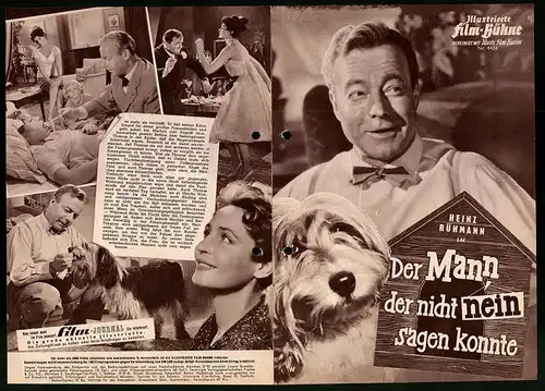 Filmprogramm IFB Nr. 4434, Der Mann, der nicht nein sagen konnte, Heinz Rühmann, Hannelore Schroth