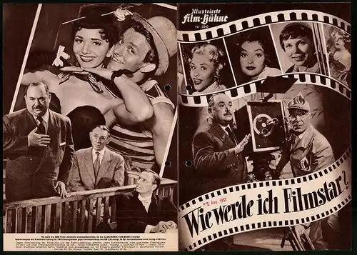 Filmprogramm IFB Nr. 2840, Wie werde ich Filmstar?, Nadja Tiller, Harald Juhnke, Regie: Theo Lingen