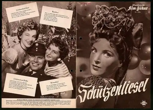 Filmprogramm IFB Nr. 2516, Schützenliesel, Harta Staal, Helmuth Schneider, Regie: Rudolf Schündler