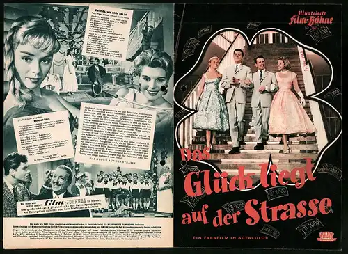 Filmprogramm IFB Nr. 3805, Das Glück liegt auf der Strasse, Walter Giller, Susanne Cramer, Regie: Franz Antel