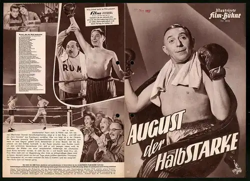 Filmprogramm IFB Nr. 3618, August der Halbstarke, Theo Lingen, Susi Nicoletti, Regie: Hans Wolf