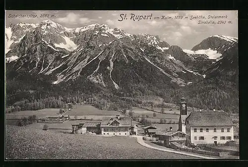 AK St. Rupert, Ortspartie am Kulm