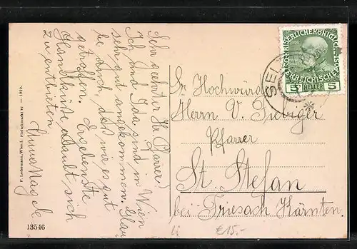 AK Selzthal, Ansicht Pfarrkirche