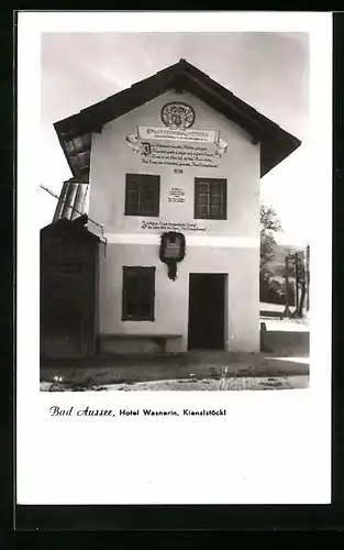 AK Bad Aussee, Ansicht Hotel Wasnerin