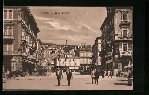 AK Fiume, Piazza Dante