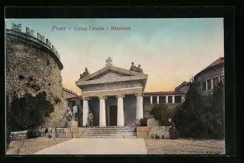 AK Fiume, Schloss Tersatto, Mausoleum