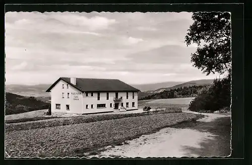 AK Siedelsbrunn, Cafe-Pension Maienhof, Bes.: Jos. Maierhöfer