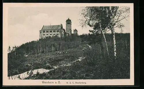 AK Weinheim a. B., W. S. C. Wachenburg
