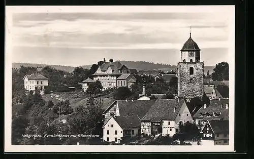 AK Haigerloch, Krankenhaus mit Römerturm