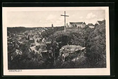 AK Haigerloch, Ort von Klippe aus