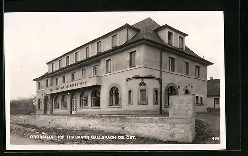 AK Gallspach, Gasthaus Thalmann (Salzburger Hof)