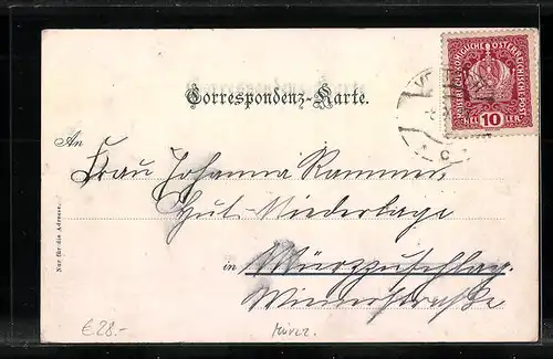 AK Veitsch /Mürzthal, Zwei Strassenpartien