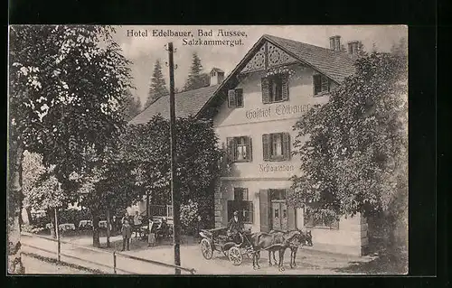 AK Bad Aussee, Hotel Edelbauer