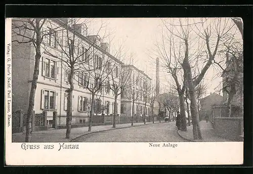 AK Hanau, Strassenpartie in der neuen Anlage