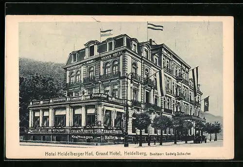 AK Heidelberg, Hotel Heidelberger Hof