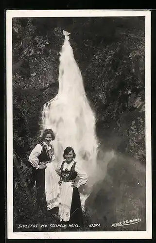 AK Sivlefos ved Stalheim Hotel