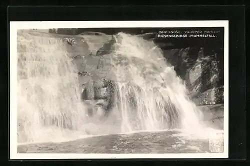 AK Mummelfall im Riesengebirge
