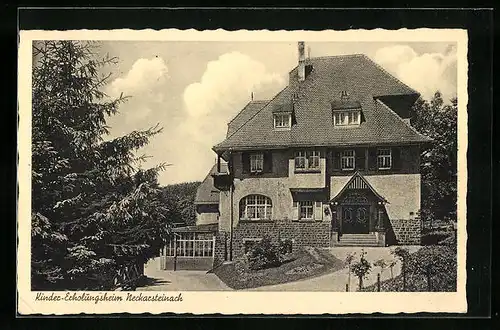 AK Neckarsteinach, Blick auf das Kinder-Erholungsheim