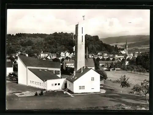 AK Soden /Salmünster, Ansicht Eingang zur Kirche