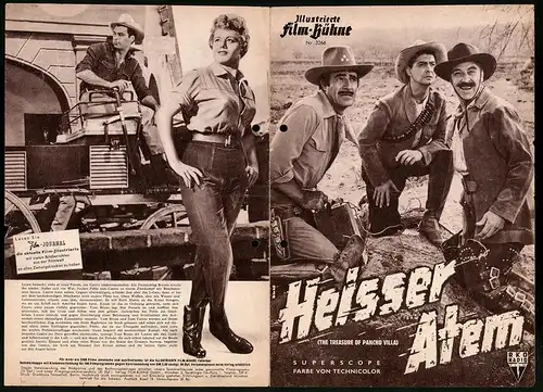 Filmprogramm IFB Nr. 3266, Heisser Atem, Rory Calhoun, Shelley Winters, Regie: George Sherman