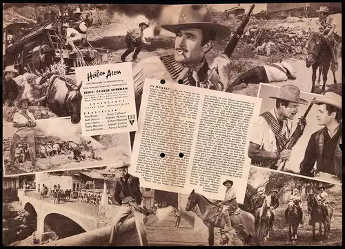 Filmprogramm IFB Nr. 3266, Heisser Atem, Rory Calhoun, Shelley Winters, Regie: George Sherman