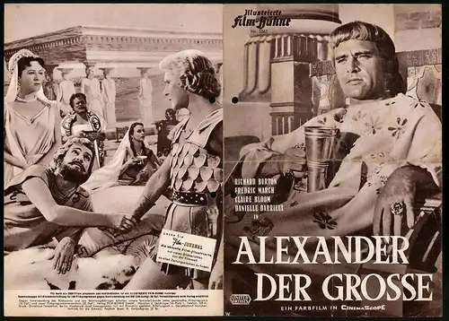 Filmprogramm IFB Nr. 3362, Alexander der Grosse, Richard Burton, Fredric March, Regie: Robert Rossen