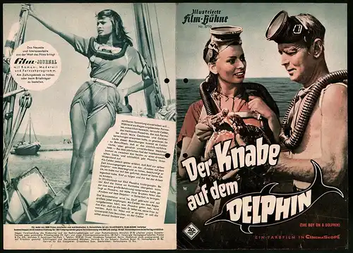 Filmprogramm IFB Nr. 3710, Der Knabe auf dem Delphin, Sophie Loren, Alan Ladd, Clifton Webb, Regie: Jean Negulesco