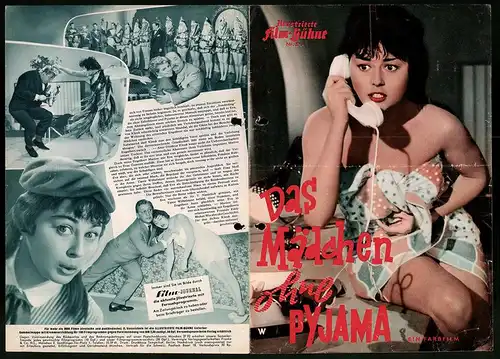 Filmprogramm IFB Nr. 3714, Das Mädchen ohne Pyjama, Elma Karlowa, Gunther Philipp, Regie: Hans Quest