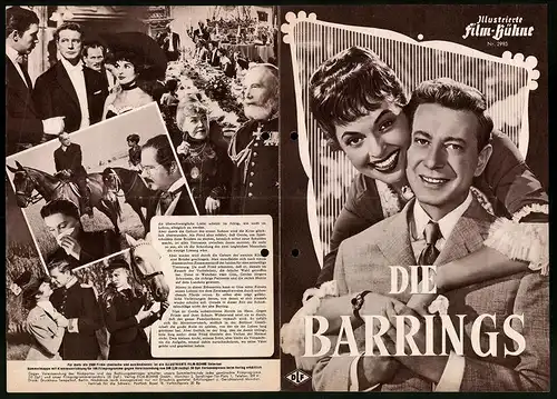 Filmprogramm IFB Nr. 2993, Der Barrings, Paul Hartmann, Lil Dagover, Dieter Borsche, Regie: Rolf Thiele