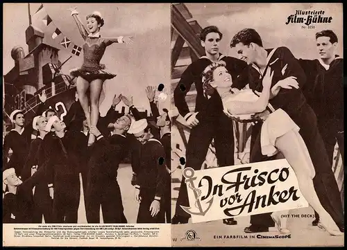 Filmprogramm IFB Nr. 3250, In Frisco vor Anker, Jane Powell, Tony Martin, Debbie Reynolds, Regie: Roy Rowland