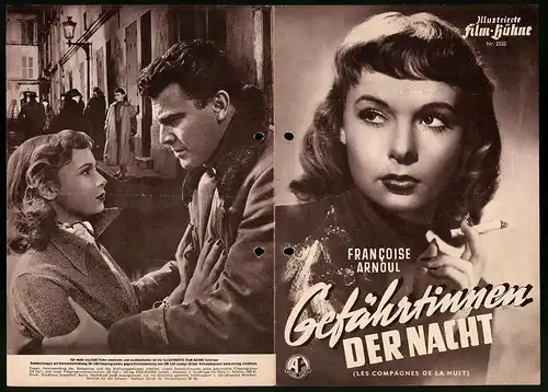 Filmprogramm IFB Nr. 2332, Gefährtinnen der Nacht, Francoise Arnoul, Raymond Pellegrin, Regie: Ralph Habib