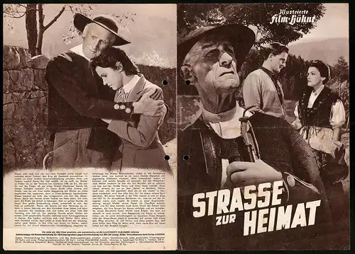 Filmprogramm IFB Nr. 1443, Strasse zur Heimat, Angelika Hauff, Rolf Moebius, Regie: Romano Mengon