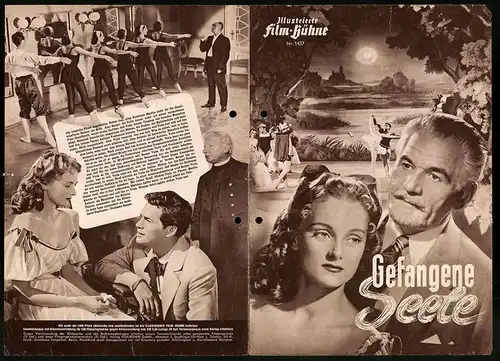 Filmprogramm IFB Nr. 1437, Gefangene Seele, Attila Hörbinger, Eva Bajor, Regie: Hans Wolff